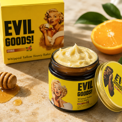Evil Goods Citrus Bálsamo con Miel Manuka – Hidratación para Rostro y Cuerpo