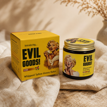 Evil Goods Citrus Bálsamo con Miel Manuka – Hidratación para Rostro y Cuerpo